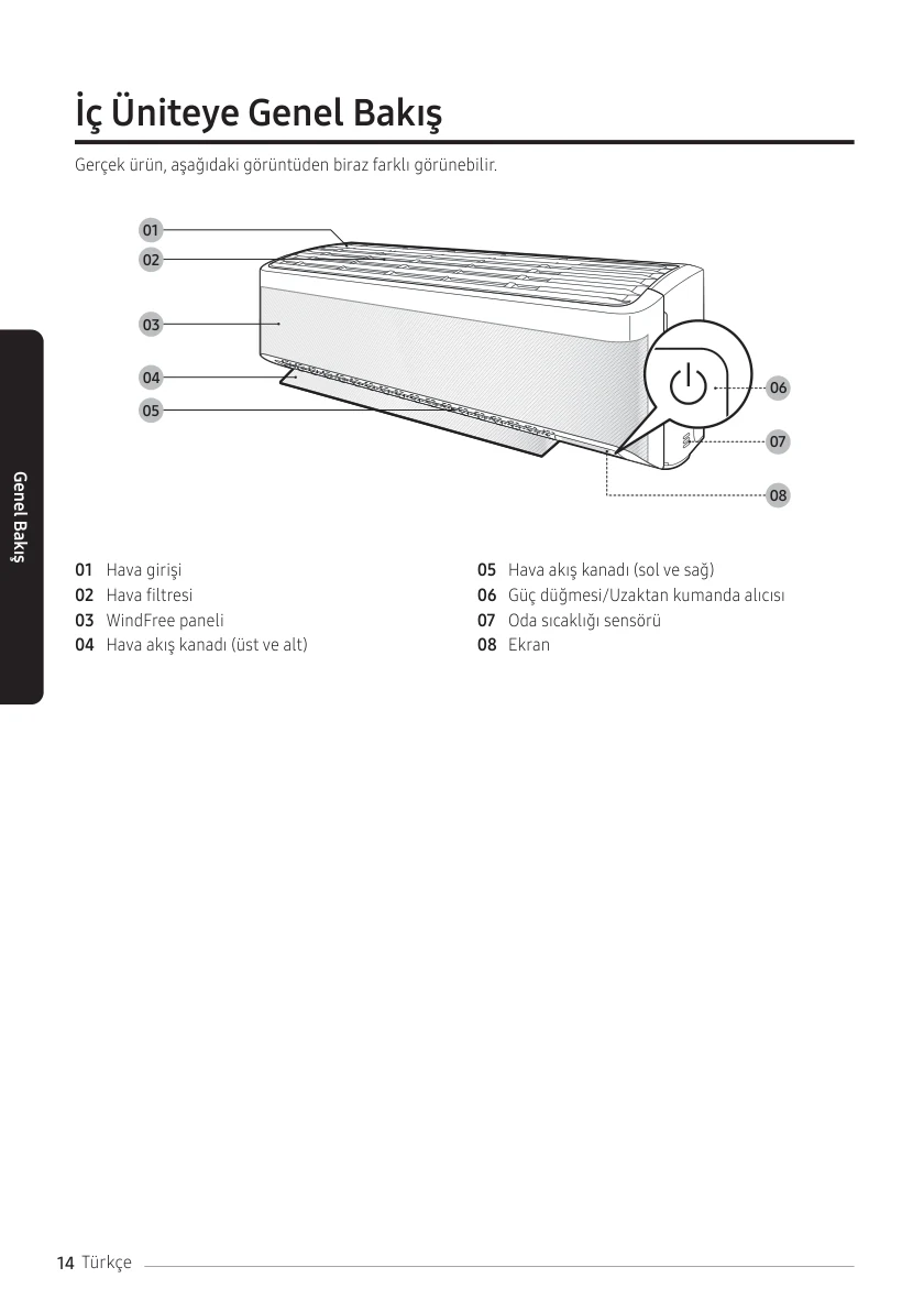 Samsung AI WindFree Premium Plus Split Klima 9.000 BTU urun gorseli